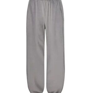 SKIMs Oversized Velour Jogger | Gunmetal